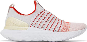 Women’s Nike React Phantom Run Flyknit 2 'Vast Grey Orange'